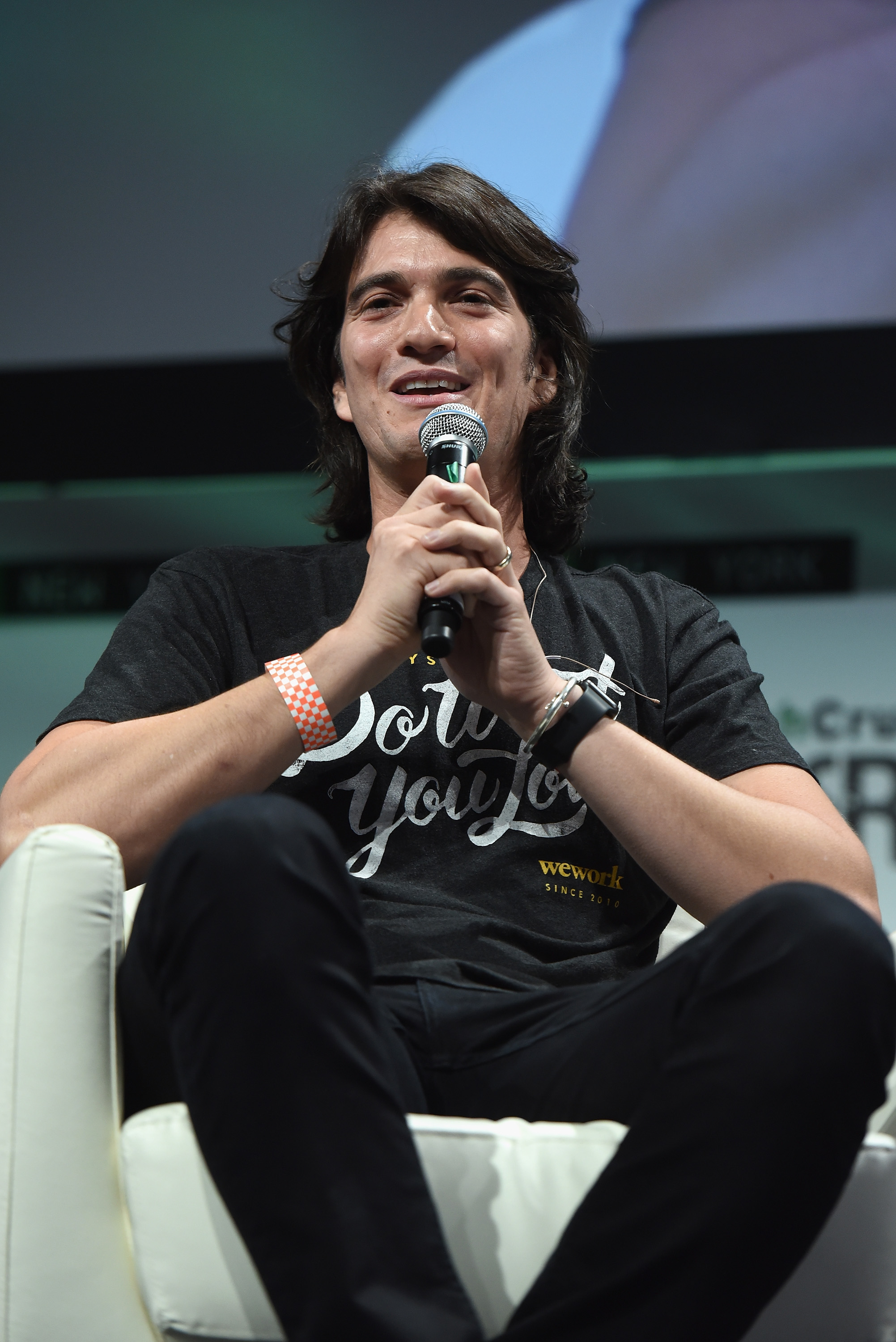 Adam Neumann at TechCrunch Disrupt NY 2015