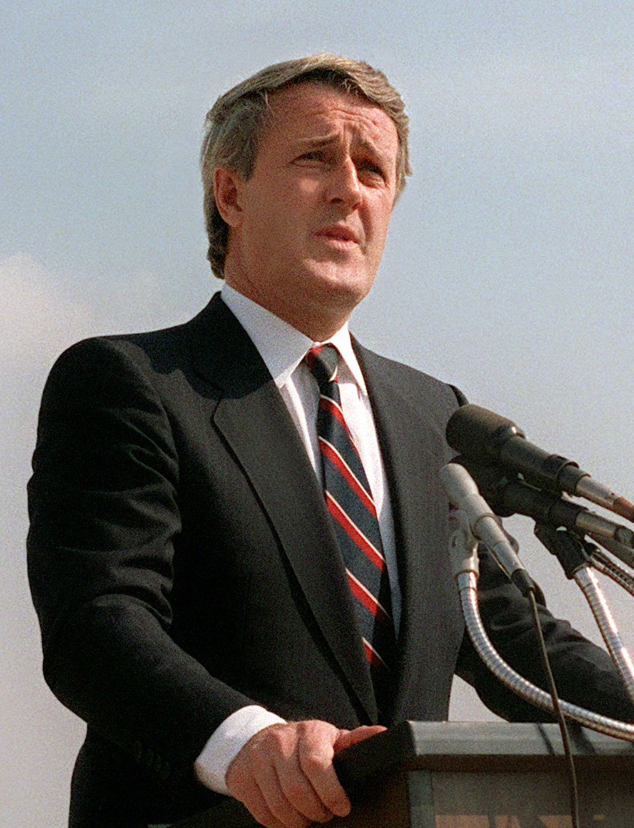Brian Mulroney 本人照片