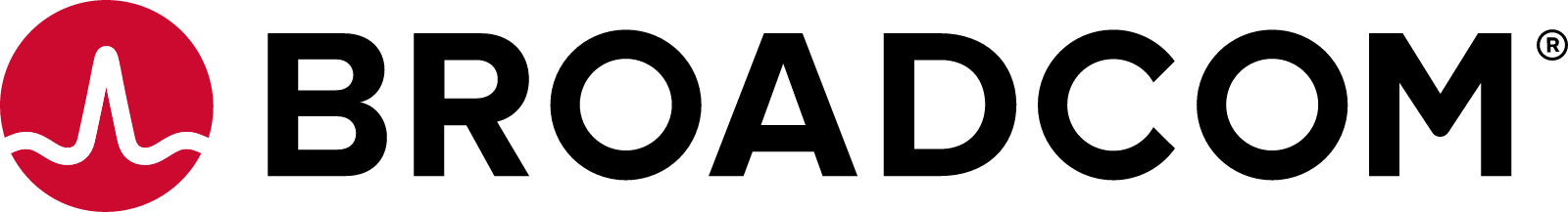 博通官方完整红色图案与黑色字标