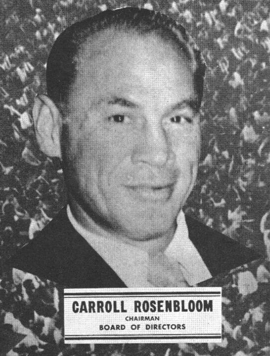 Carroll Rosenbloom 本人照片