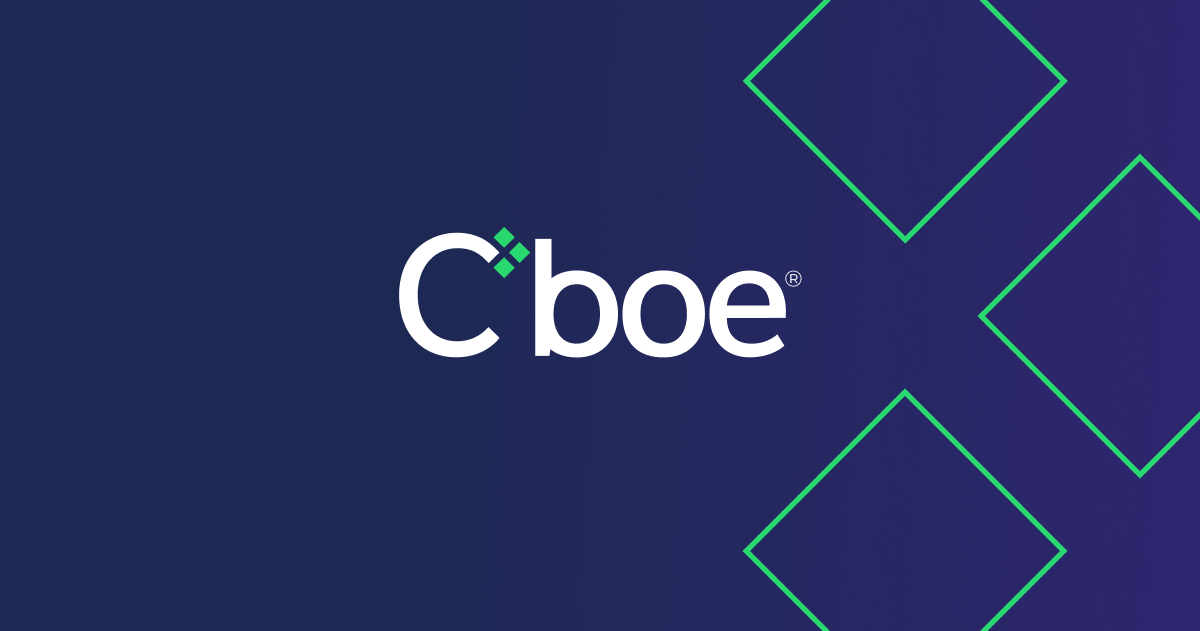 Cboe官方网站完整品牌标识