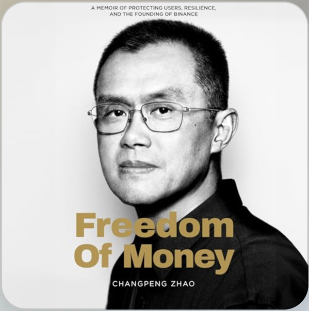 赵长鹏回忆录《Freedom of Money》有声书黑白封面