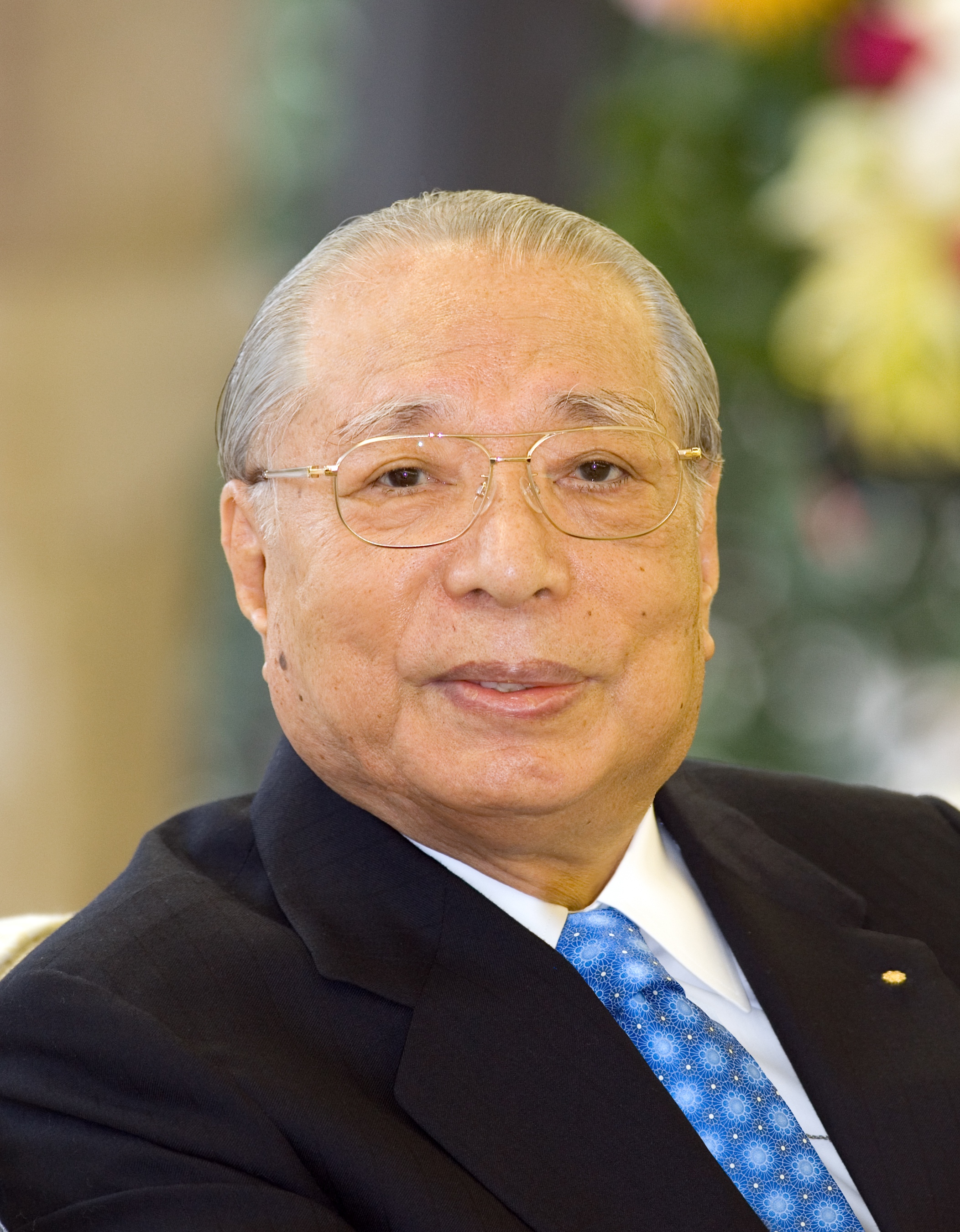 Daisaku Ikeda 本人照片