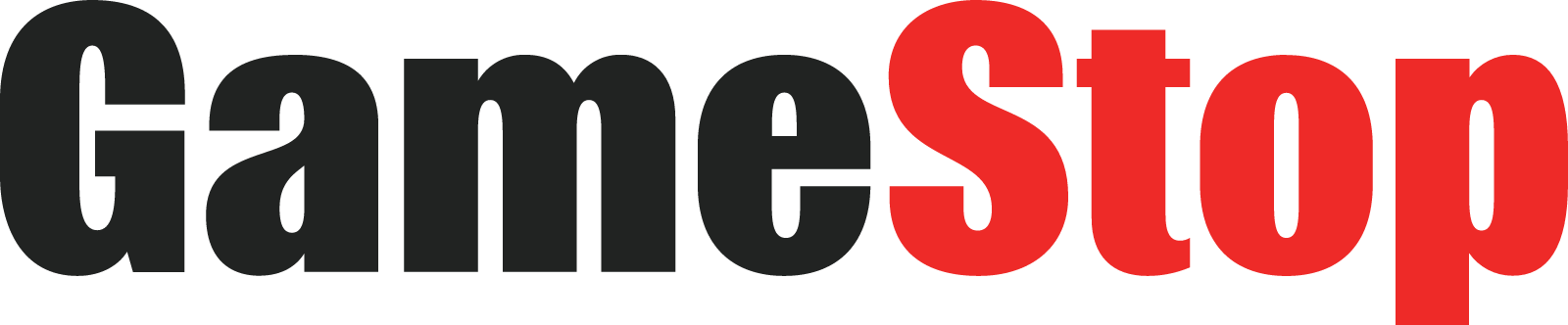 GameStop完整黑红字标