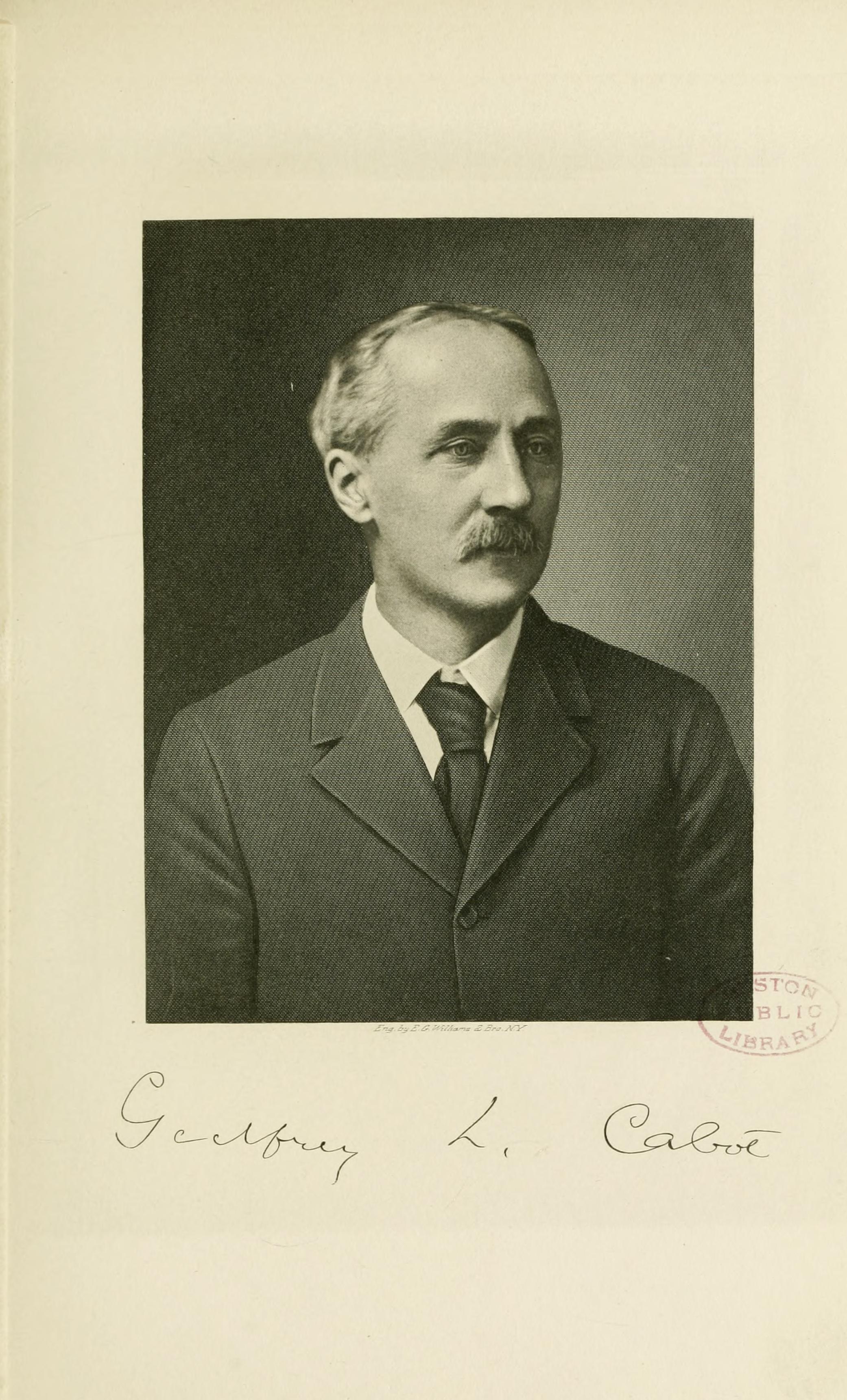 Godfrey Lowell Cabot 肖像