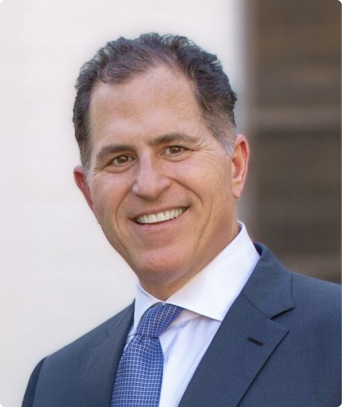 Michael Dell 本人照片